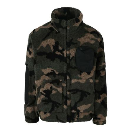 Valentino Camouflage Fleece Jakke Grøn, Herre, Størrelse: S