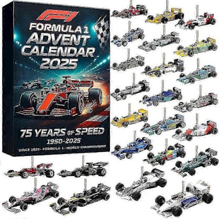 2025 Formel 1 Adventskalender Överraskningslåda 2025