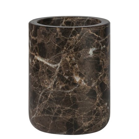 Mette Ditmer MARBLE Tandbørsteholder Brun, Tøj & Bolig, Badeværelsestilbehør, Tandbørsteholdere