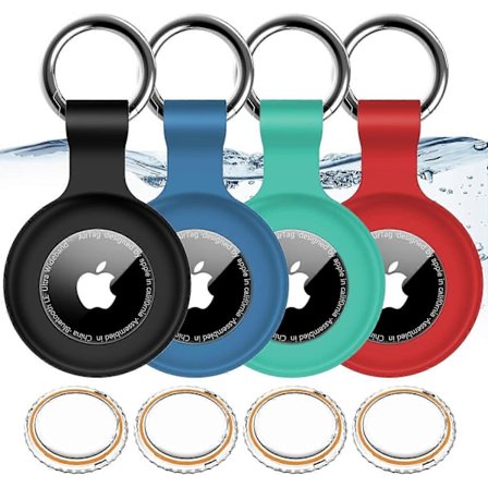 2025 Høy kvalitet, helt ny 4-pakning, IPX8 vanntett AirTag-holder for Apple Air