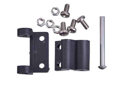 Juliana F80404 Gångjärn plast, med skruv, Växthus & orangerier