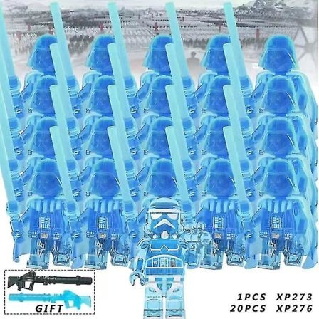 21 stk. Star Wars Clone Troopers Børnegave Legetøj db