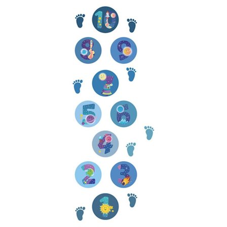 Hopscotch Game Floor Stickers 2 2