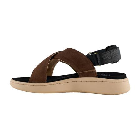 Woden Luna Suede Brun, Dame Sandaler, Størrelse: 39 EU