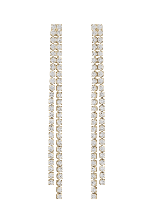 SNÖ of Sweden Siri Stone Tassle Ear Örhängen Dam Guld ONESIZE