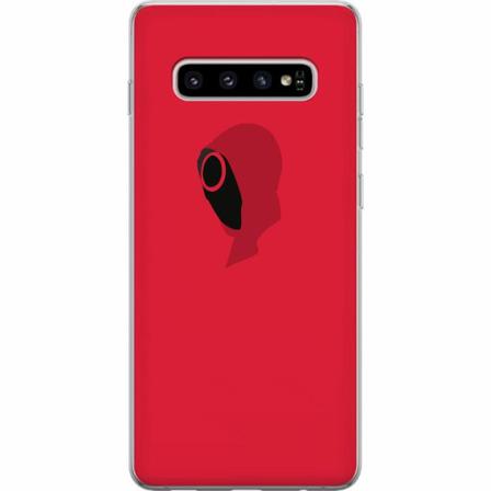 Samsung Galaxy S10+ Genomskinligt Skal Squid Game