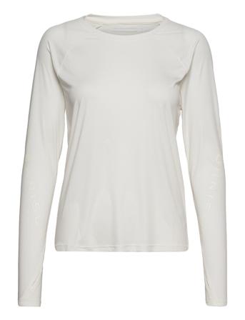 Active Logo Long Sleeve T-shirts & Tops Long-sleeved Valkoinen Röhnisch