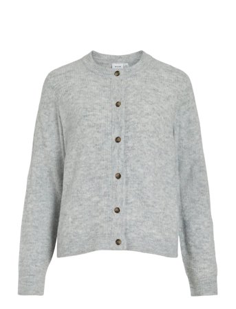 Vila | Vivioli O-Neck Rib Knit Cardigan-Noos | M