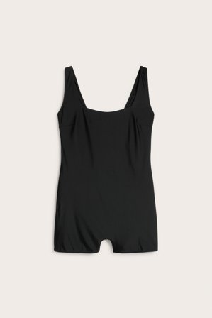 Kappahl | Badedrakt med ben | Svart