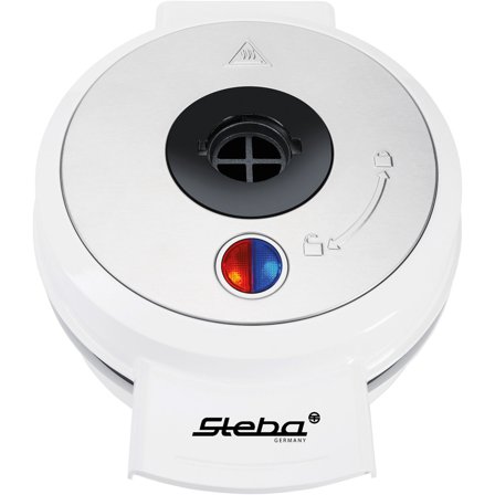 Steba WE 20 Volcano Vaffeljern Hvit - Kjøp kjøkkenmaskin hos Bakeren og Kokken