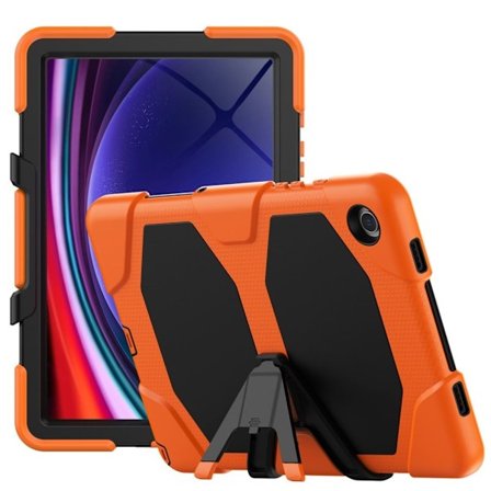 Samsung Galaxy Tab A9 Plus Skal med Stativ - Orange