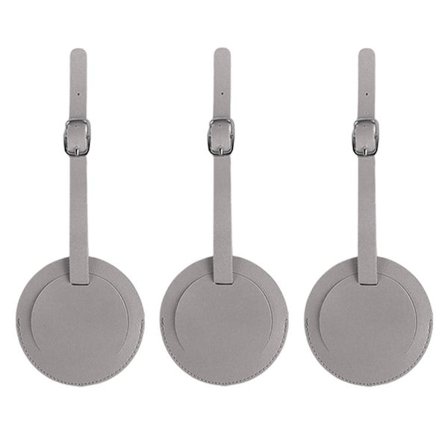 Resbagageetiketter Resväska Identifieringsetikett GRÅ - spot försäljning