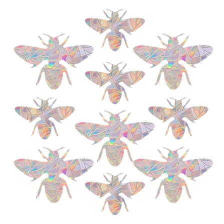 Staattiset ikkunatarrat lintu törmäysten ehkäisemiseksi, lasin varoitusteipit, estävät lintuja lentämästä ikkunoihin