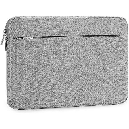 Laptopväska, stöttålig bärbar datorväska, skyddande laptopfodral (grå)