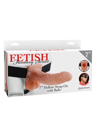 Pipedream Hollow Strap-On with Balls 19 cm