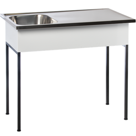 Nimo TB 1000 Proffs Vaskebenk hvit, reversibel, Vaskerom