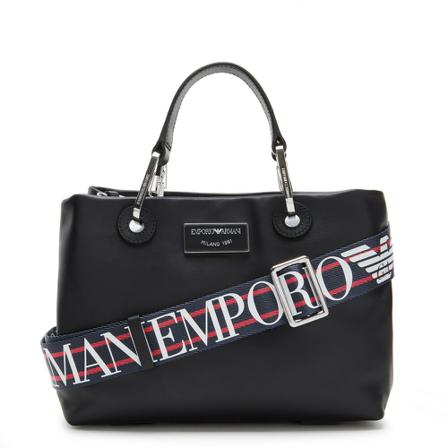 Emporio Armani, Weekend Bags Zwart, Dames, Maat:ONE Size