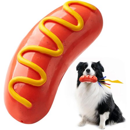 Hundetyggelegetøj, Uforgængeligt Tyggelegetøj til Aggressive Tygger, Holdbart Sejt Hundeben til Store Racer, Hvalpe & Voksne Hunde