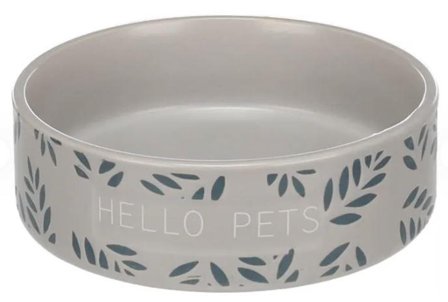 Mat- og Vannskål til Kanin, Grå - 330ml