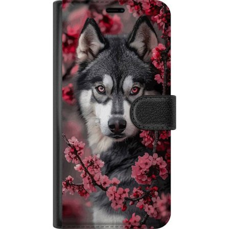 Kompatibelt Plånboksfodral till Xiaomi Xiaomi 15 Varg Röda Ögon Djur Varg Mystisk