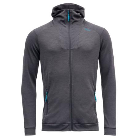 Devold Aksla Man Jacket with Hood Men Mid layer tops Grey S