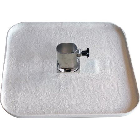 Hyssna 191025135 Støpeplate for nivelleringsstang, Laserinstrumenter