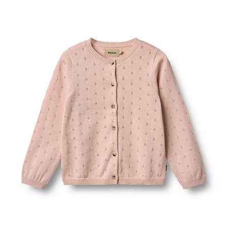 WHEAT Knit Cardigan Maia Powder Str 98/ 3 år, Tøj & Bolig, Børnetøj, Øvrigt