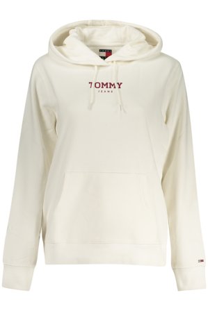 Tommy Hilfiger Felpa Senza Zip Donna Bianco