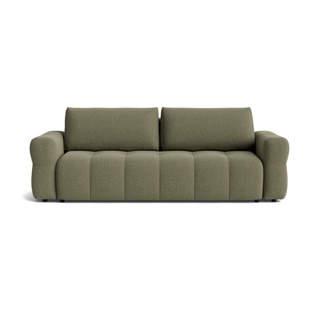 Taranto 3 personers sovesofa, opbevaring - Nordic Grøn - 248x105x90 - Sofa, sovesofa