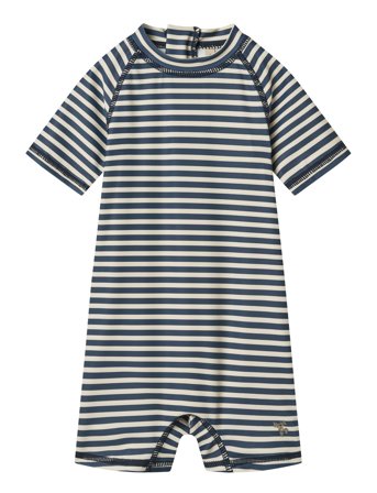 Wheat Swimsuit S/S Cas - Navy - 74