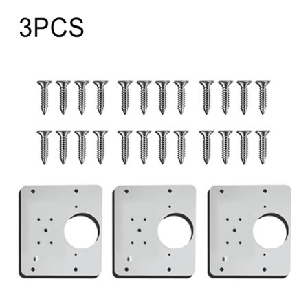 Hengselreparasjonsplate for møbelskuff Vindu Rustfritt stål Pl