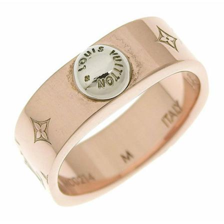 Louis Vuitton Vintage, Rings Geel, Dames, Maat:ONE Size