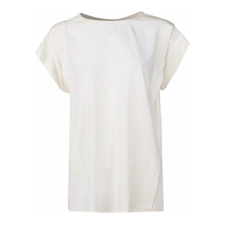 Hermès Vintage Pre-owned Pleat Detail Sleeveless Top Hvid, Dame