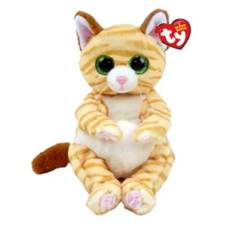 TY Beanie Bellies Mango Katt vanlig flerfarget, TH