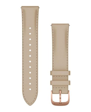 Garmin Quick Release 20 Leather 18K Rose Sand