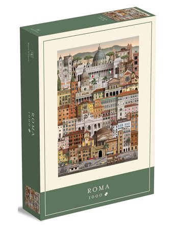 Martin Schwartz Rome Jigsaw Puzzle (1000 Pieces) - Multi/patterned - 50X70CM