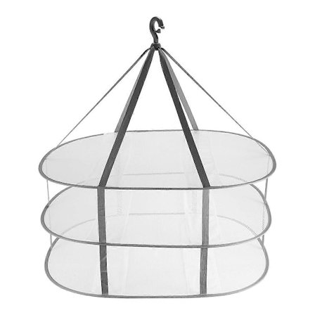 Genser Tørkestativ Hengende Klær Tørketrommel Klesvask Mesh Tørkestativ, Sammenleggbar Kles Tørketrommel