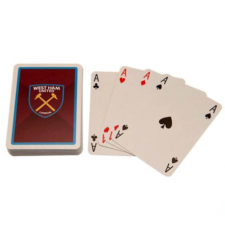 West Ham United FC Crest Spelkortlek En Storlek Claret Röd/