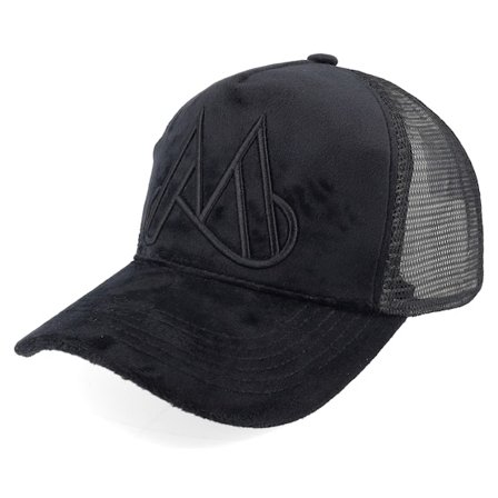 Maggiore - Svart trucker Caps - Unlimited M Logo Black Trucker @ Hatstore