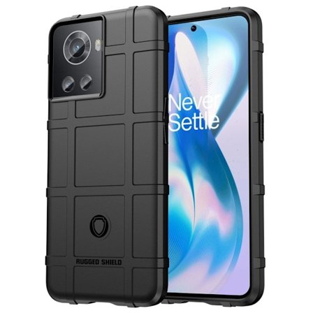 Rugged Shield OnePlus 10R / OnePlus Ace cover - Sort
