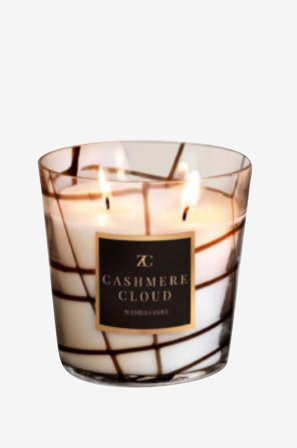 Zelected by Houze - Duftlys ZC Cashmere Cloud Petit - Transparent - Duftlys & duftpinde - Fra Homeroom