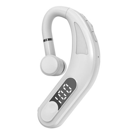 Bluetooth-headset V5.2 Bluetooth-hörlurar med mikrofon Vit