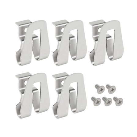 5 stk. Universal Modstand Elektrisk Boremaskine Bælteclips Udskiftningskroge Værktøjsholder Slagboremaskiner Værktøjsbælteholder Clips