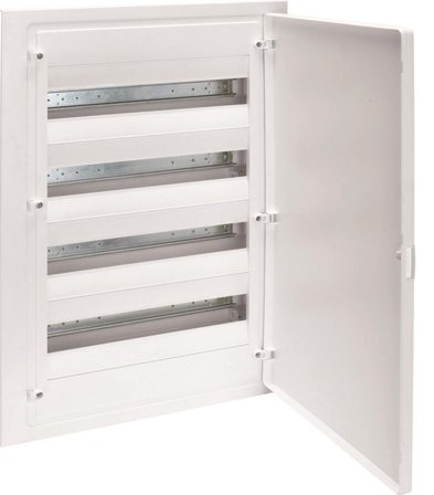 Hager VF418PS Kapsling med dörr, infälld, IP30 4 x 18 moduler, Elfördelning & strömförsörjning