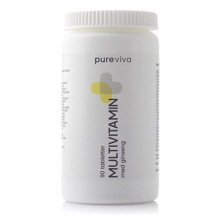 Pureviva Multivitamin 90 kaps, Helse & Madvarer, Vitaminer, Multivitaminer