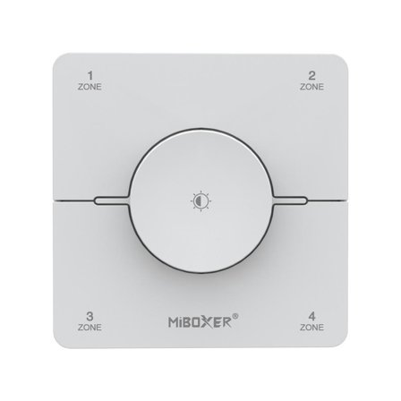 SYNERGY 21 LED Fernbedienung 2,4GHz dual white (CCT) 4 Zonen Drehbares Panel (w) *Milight/Miboxer*