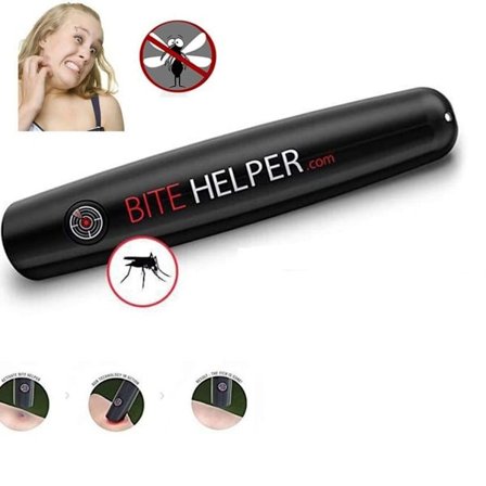 Bitehelper-enhet mot klåda mot myggbett, kompatibel KLB