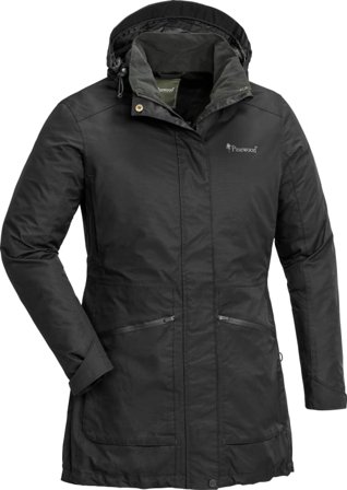 Pinewood Women's Wilda Parka Women unlined parkas Black XXL