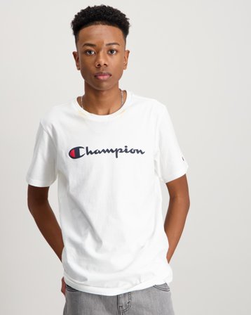 Champion SS Tee Valkoinen T-paidat Pojat - Kids Brand Store