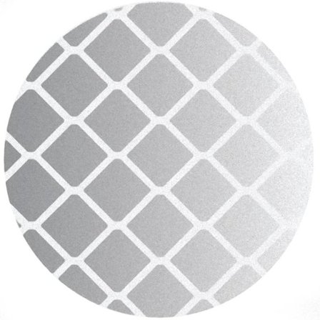 20-pack runda självhäftande reflexer 50 mm Säkerhet i mörkret Reflexdekaler Reflexdekaler Cykeldekaler på barnvagn (Vit)